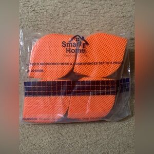 Smart Home Dual-sided Microfiber Mesh & Foam Sponges Set